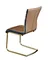 metal leather dining chair