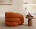 single leather leisure chair