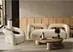 comfortable modern fabric sofa