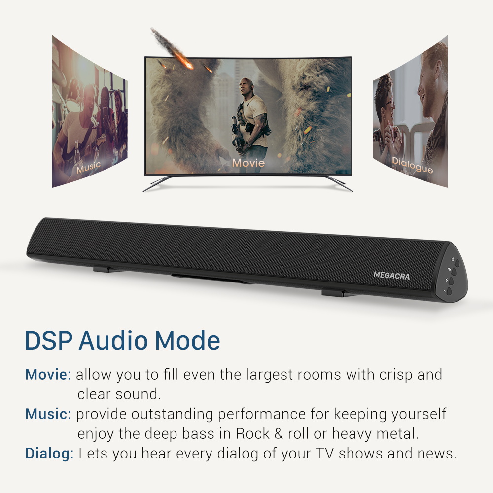100W sound bar with subwoofer SQ03 Manufacturer