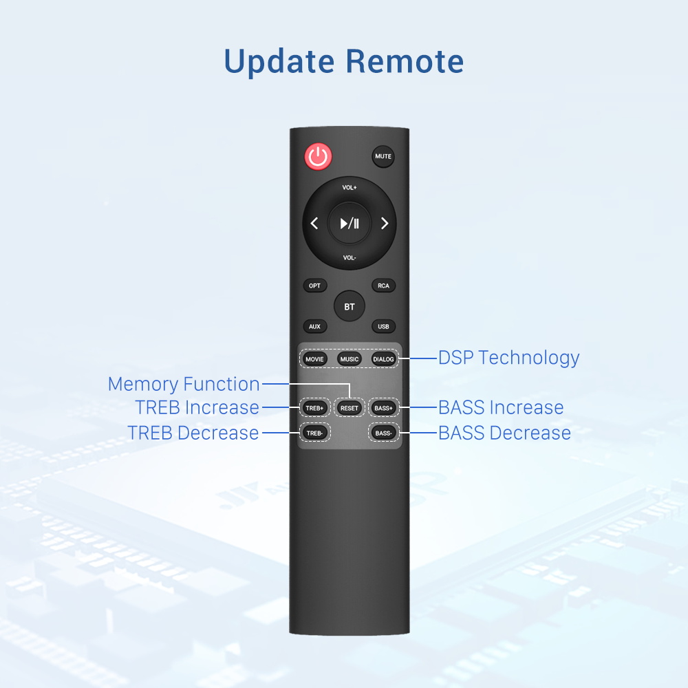 40W best tv soundbar S6520 Manufacturer