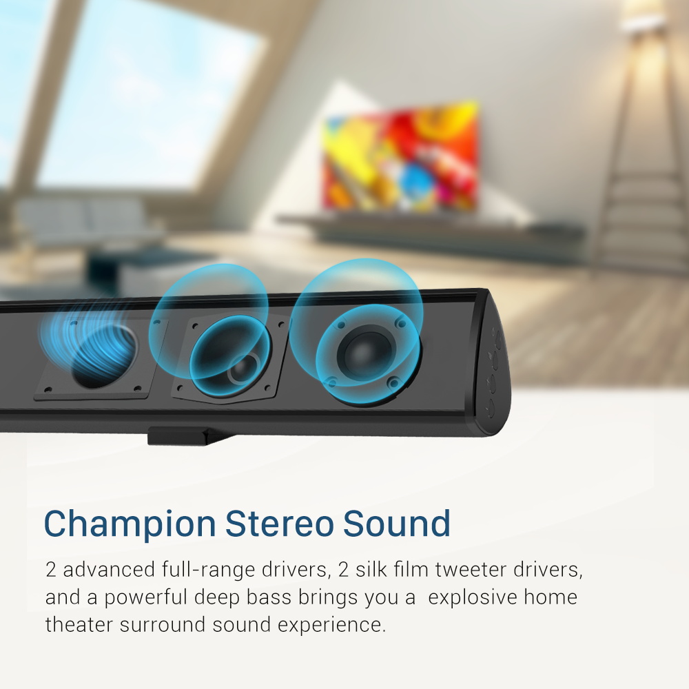 100W sound bar with subwoofer SQ03 Manufacturer