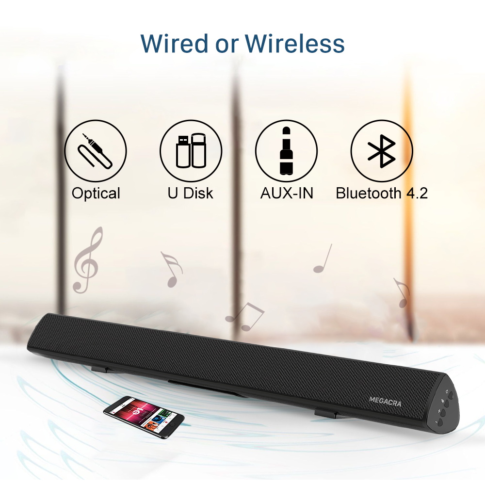 100W sound bar with subwoofer SQ03 Manufacturer