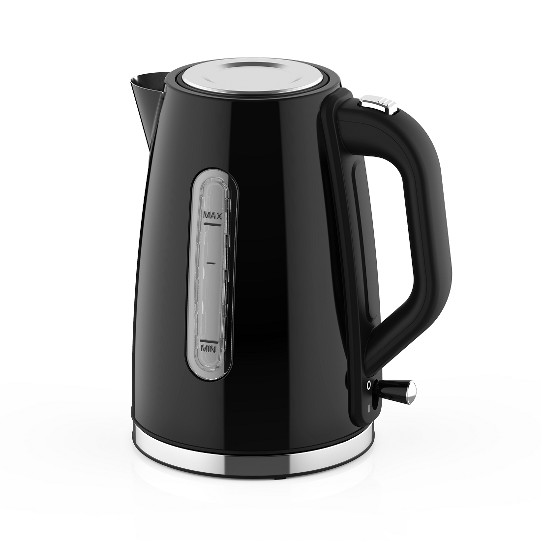 1.7L Black Jug Kettle with Stainless Steel Liner(NO.K01）
