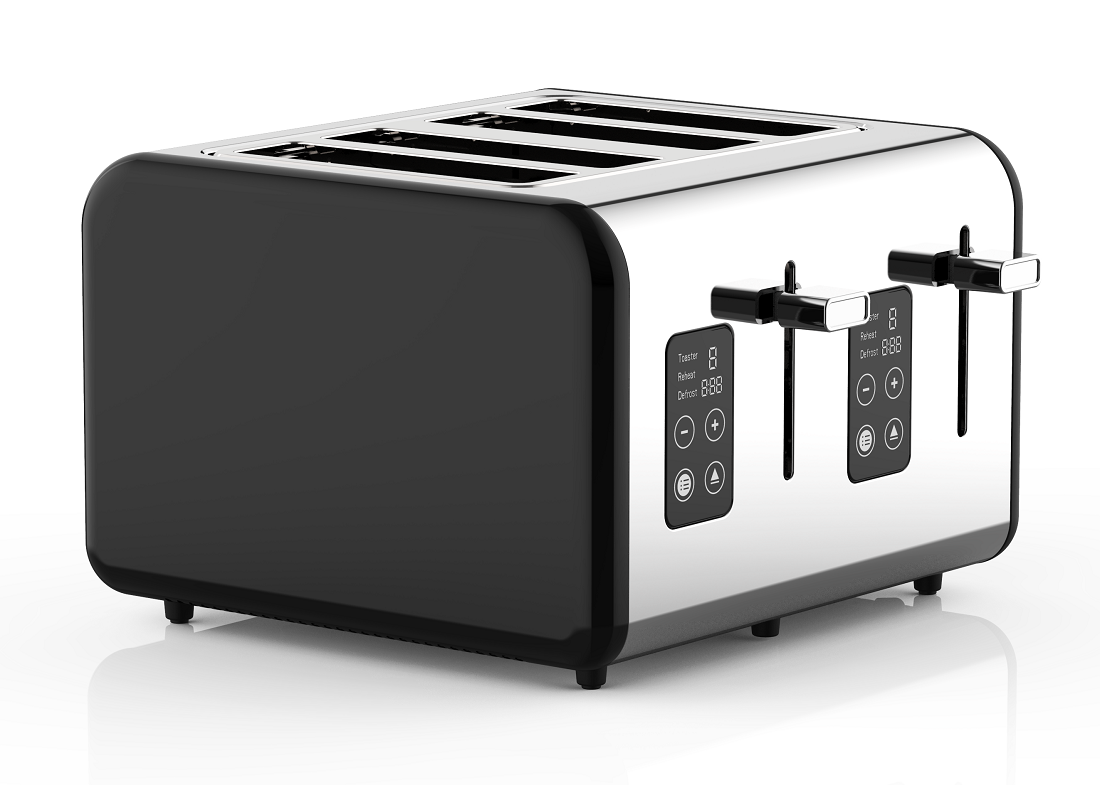 Touch Control Panel 4 Slice Toaster