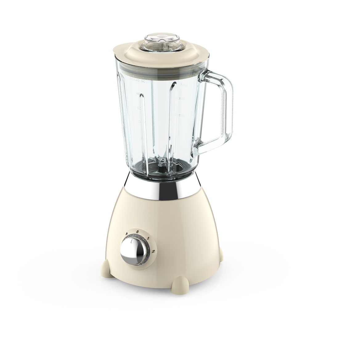 1.5L Juicer Blender with Semi-Oval Base