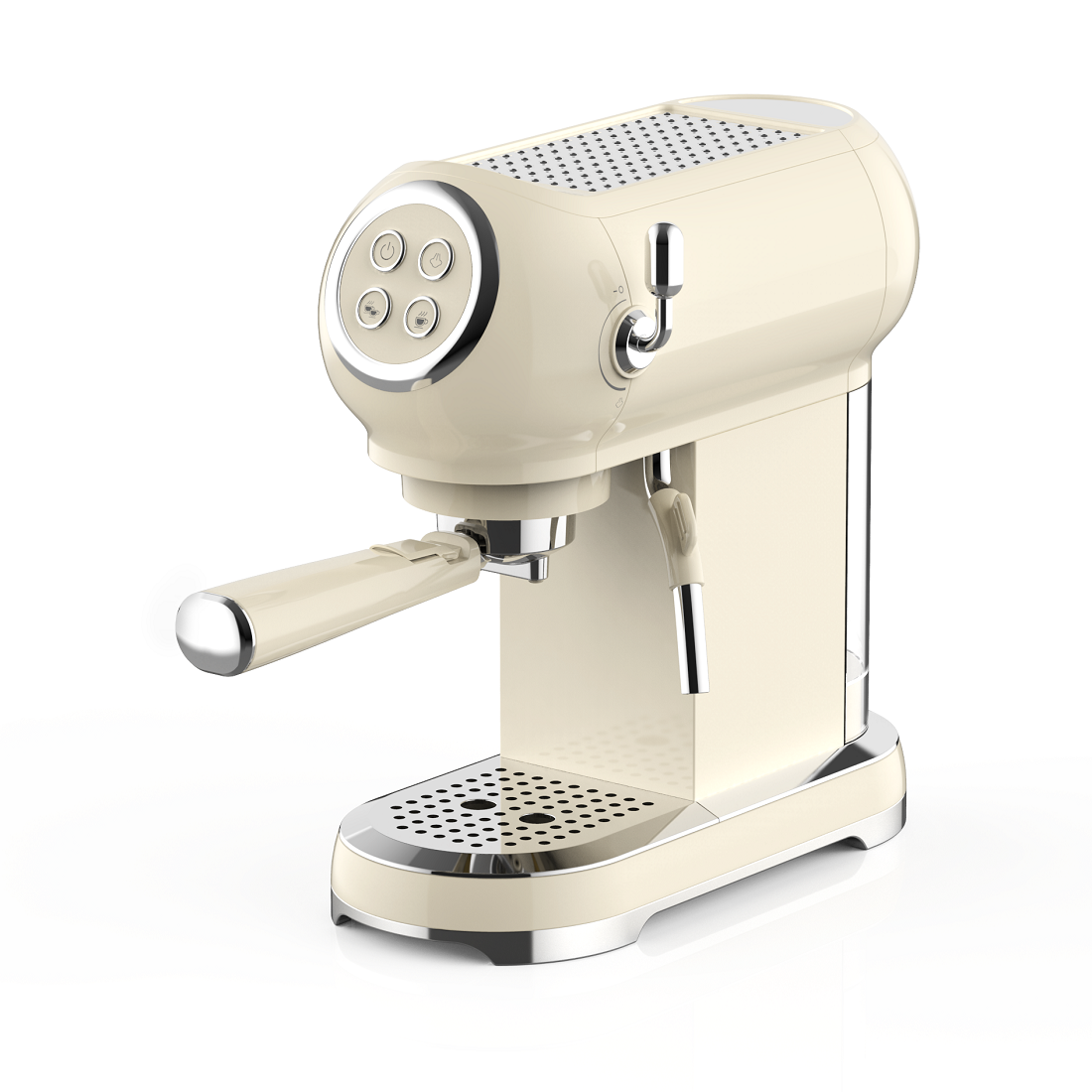 Button Control Coffee Machine