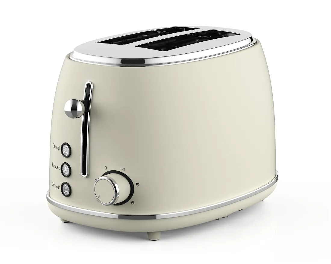 2 Slice Stainless Steel Toaster(NO.T03BS)