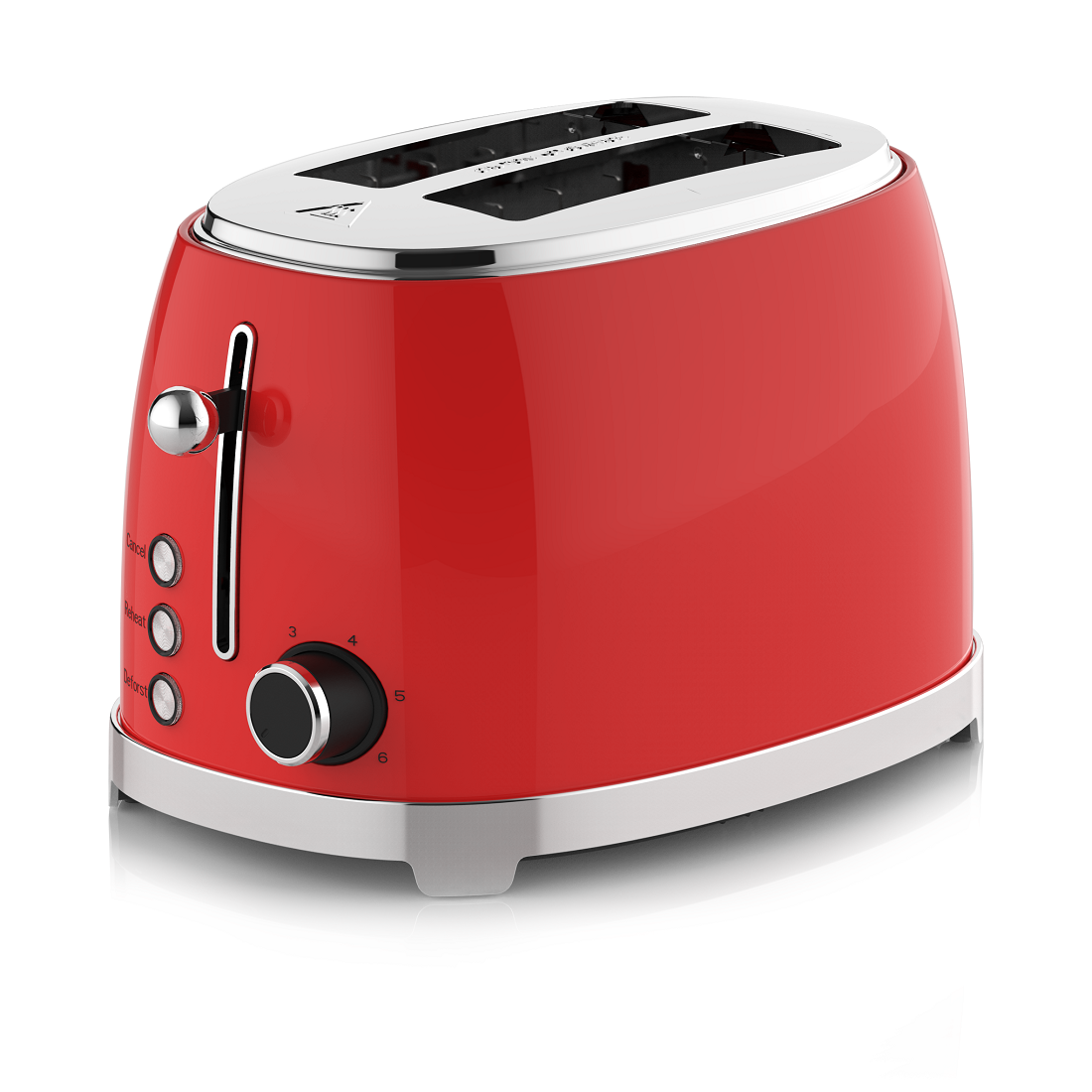 2 Slice Stainless Steel Toaster(NO.T03BS)