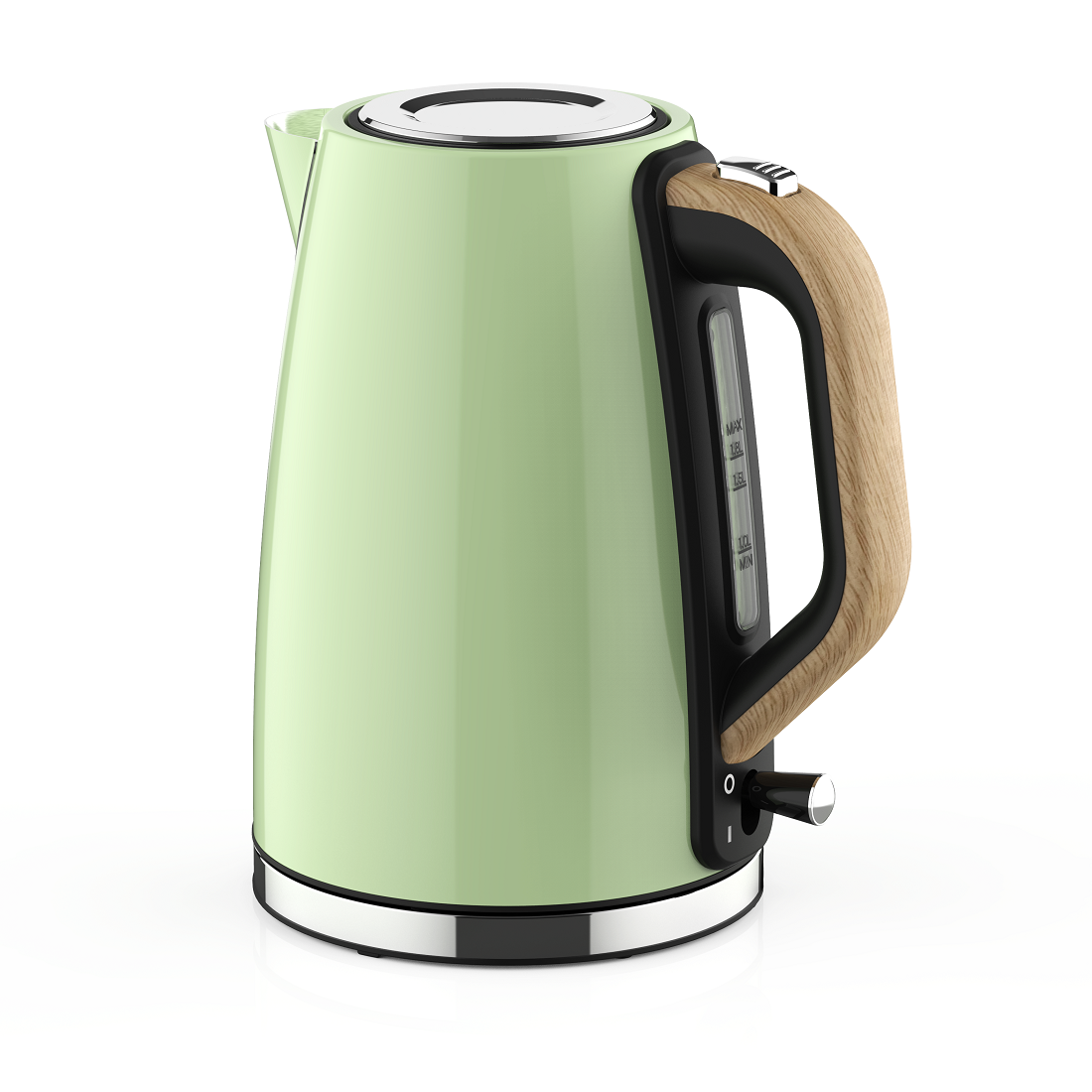 1.7L Green Jug Kettle with Stainless Steel Liner(NO.K01）