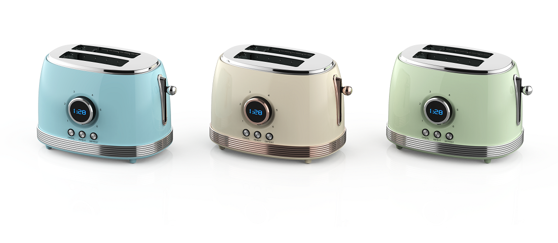 2 Slice Digital Toaster （NO.T03D)