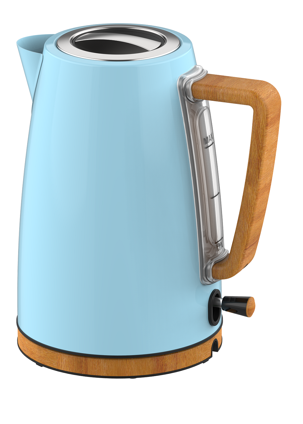 1.7L Blue Jug Kettle with Stainless Steel Liner(NO.K01）