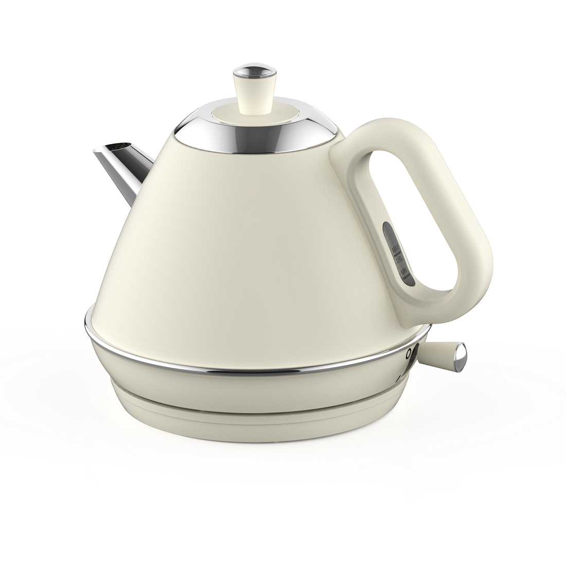 1.0L Mini Pyramid Electric Kettle, Some Models with Thermometer(NO.K21)
