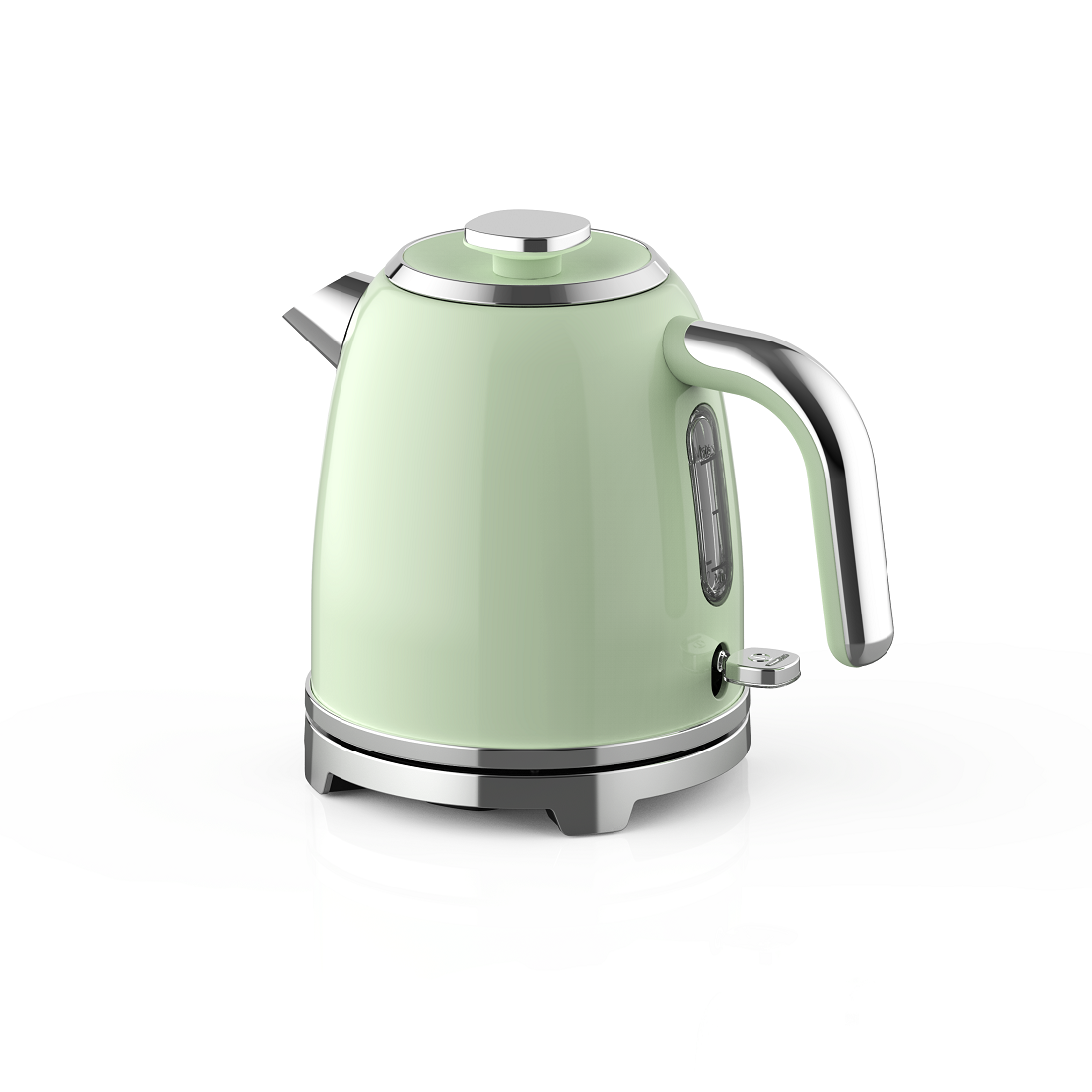1.0 Litre Green Jug Kettle with 304 Stainless Steel Inner Tank
