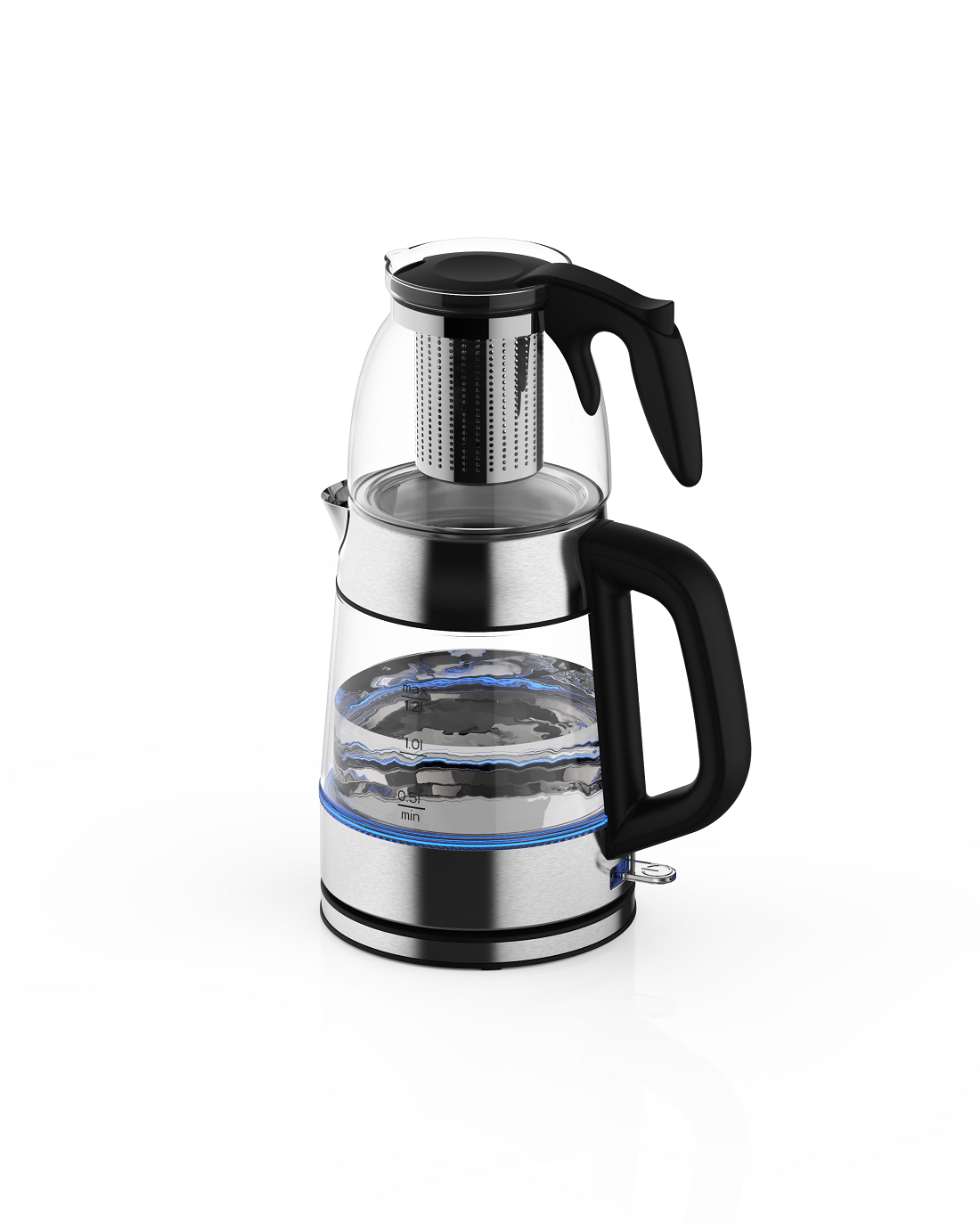 1.2L + 0.8L Turkish Tea Maker