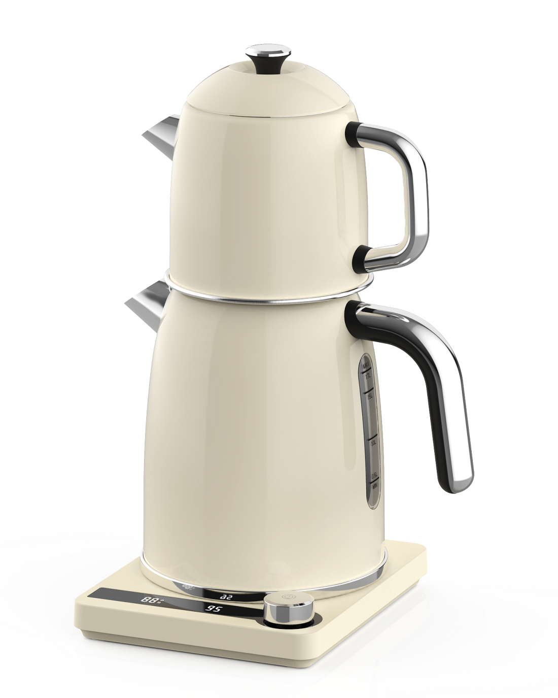 1.7L + 0.8L Turkish Tea Maker with Digital Control(K33)