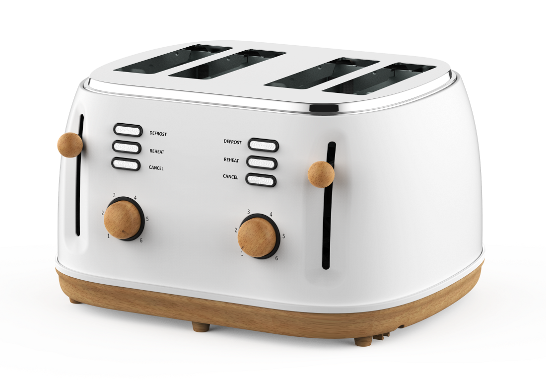 Retro Design 4 Slice Toaster（NO.T04)