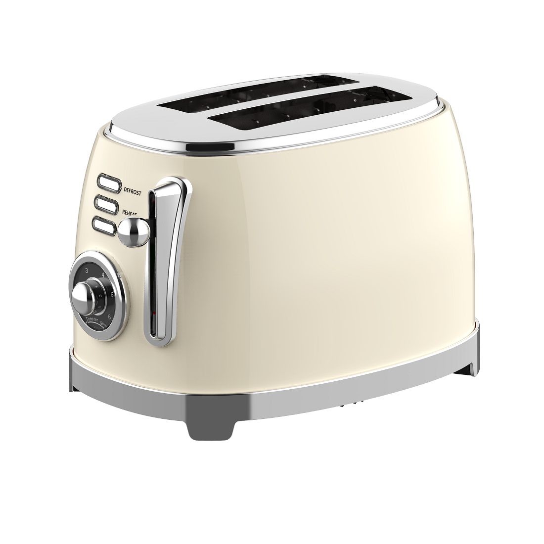 2 Slice Stainless Steel Toaster（NO.T03)