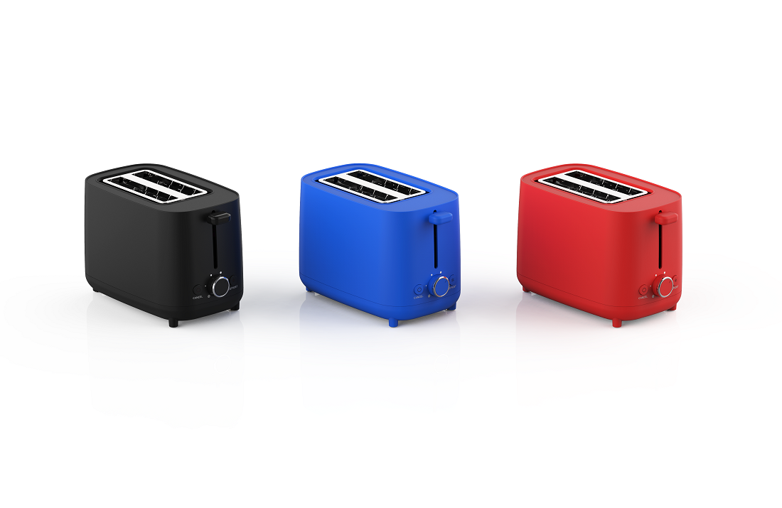 2 Slice Plastic Toaster(NO.T10)
