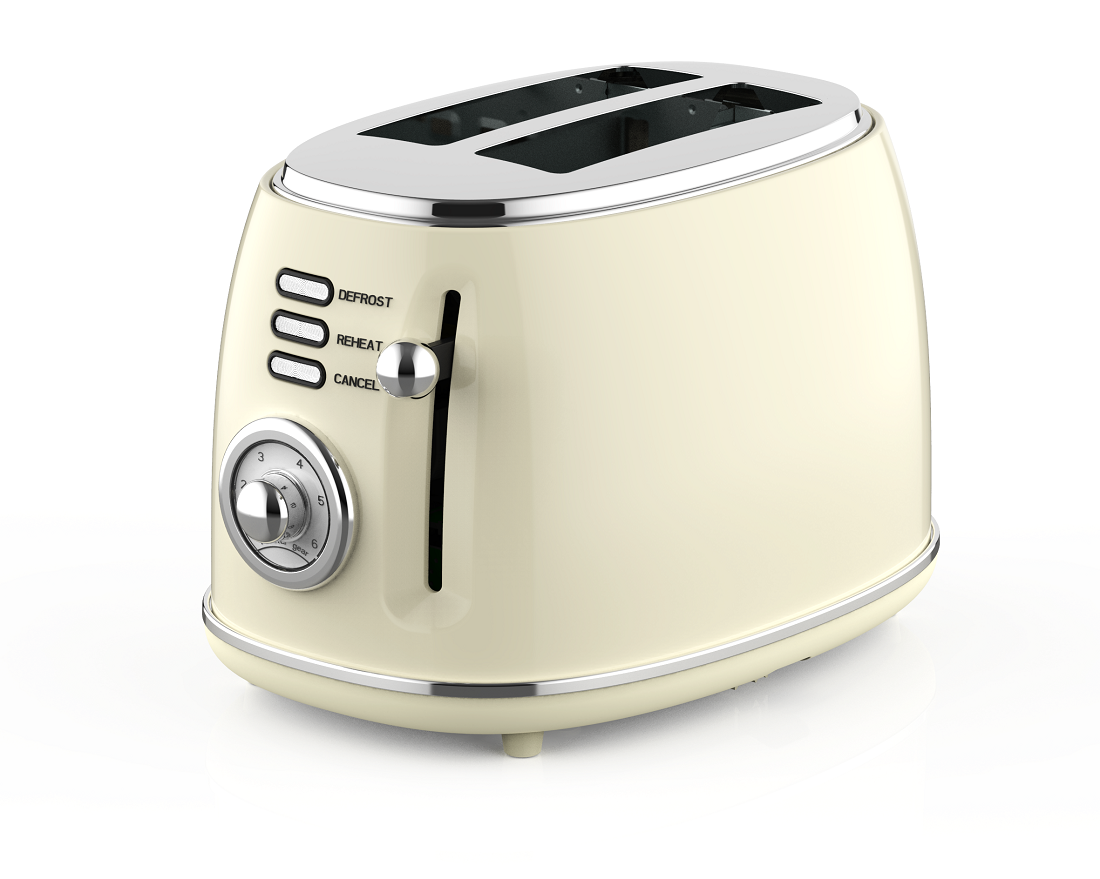 2 Slice Stainless Steel Toaster（NO.T03)