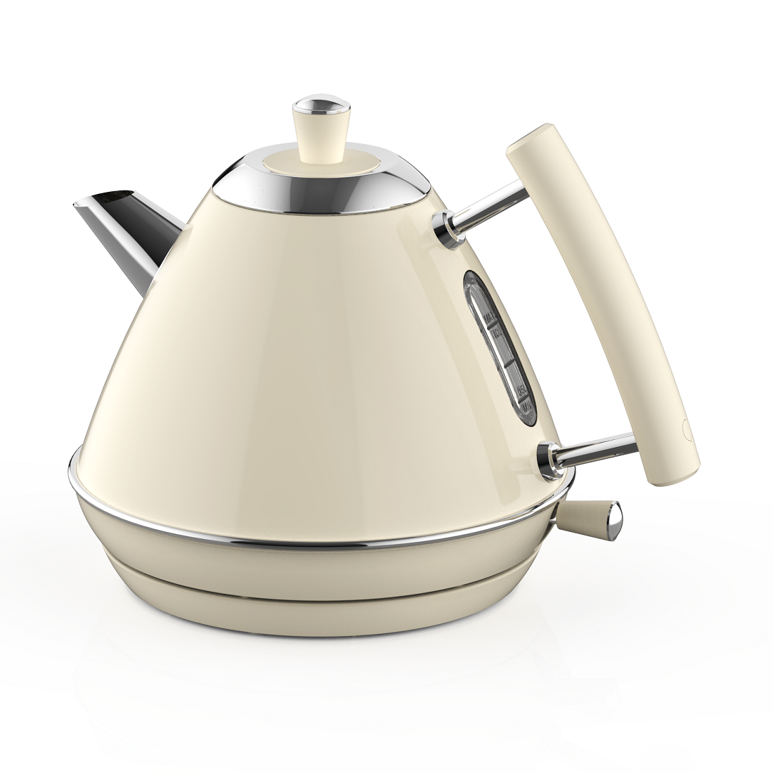 1.0L Mini Pyramid Electric Kettle, Some Models with Thermometer(NO.K21)