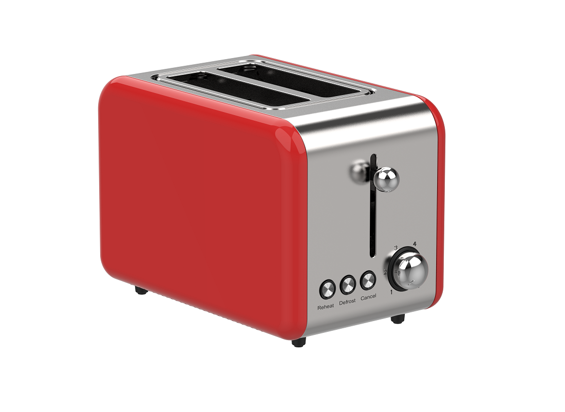 2 Slice Stainless Steel Toaster(NO.T01)