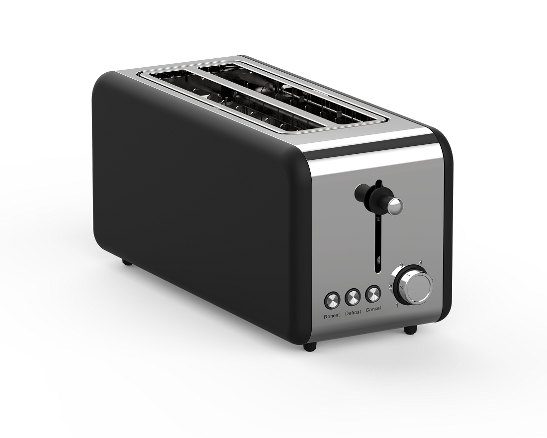 2 Long Slice Stainless Steel Toaster(NO.T06)