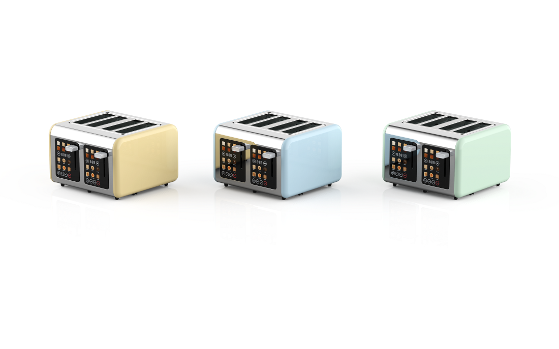 4 Slice Touch Screen Toaster