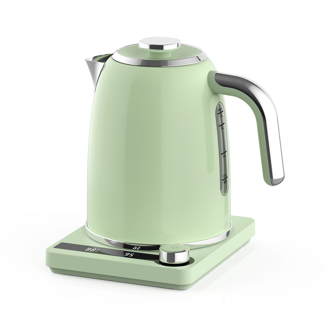 1.7L Green Jug Kettle with Electronic Control