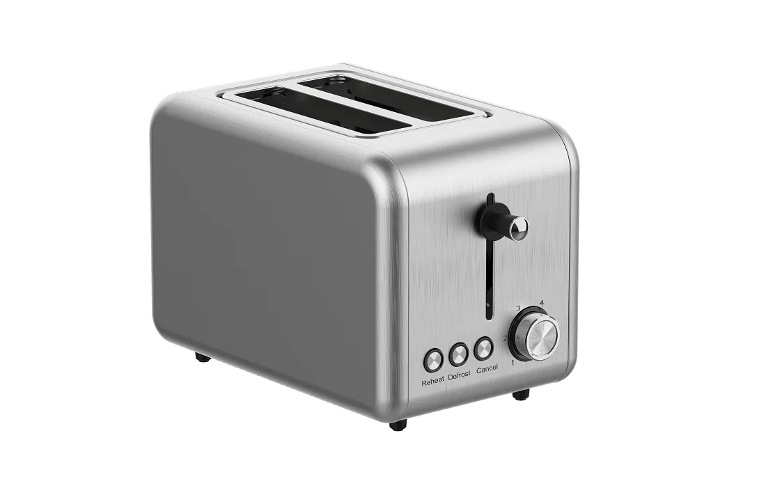 2 Slice Stainless Steel Toaster(NO.T01)
