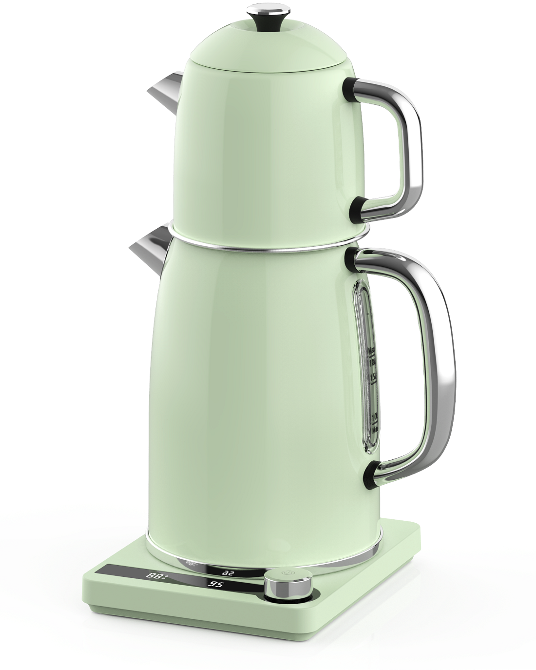 2.0L + 0.8L Turkish Tea Maker with Digital Control（K26）