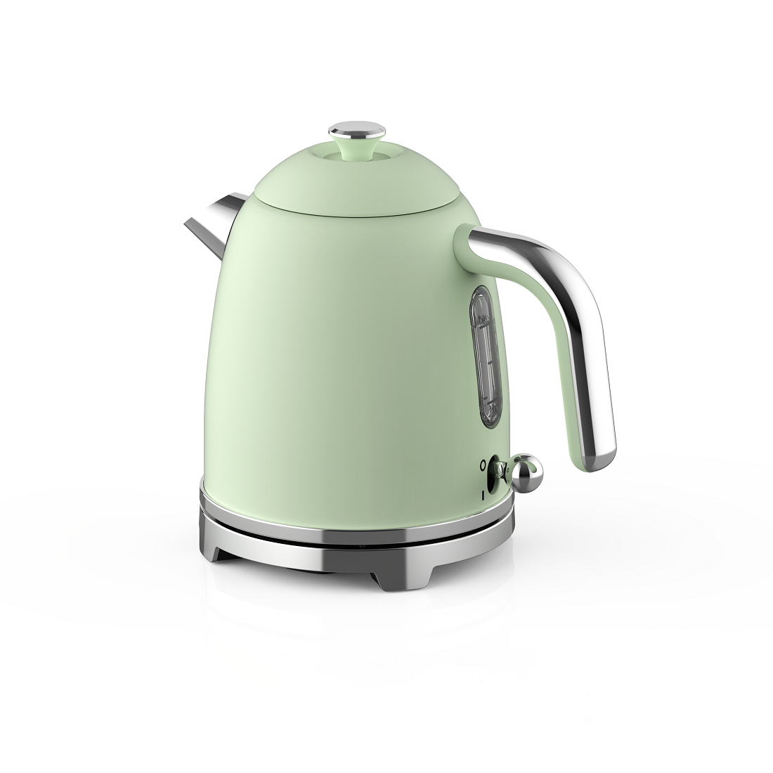 1.0 Litre Green Jug Kettle with 304 Stainless Steel Inner Tank