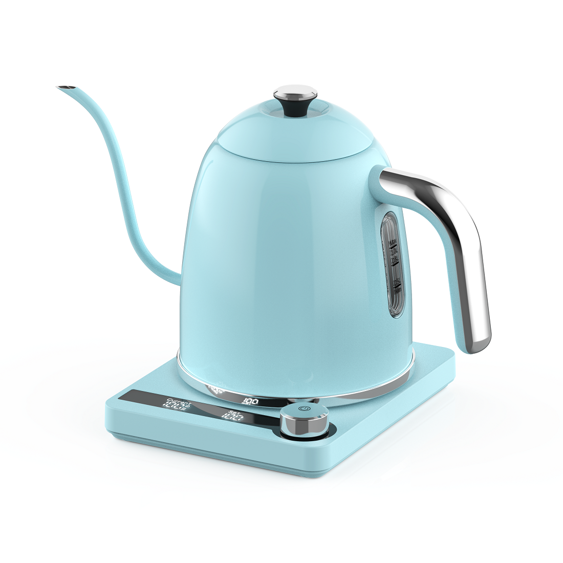 1.0L Gooseneck Kettle with digital control（NO.K31)