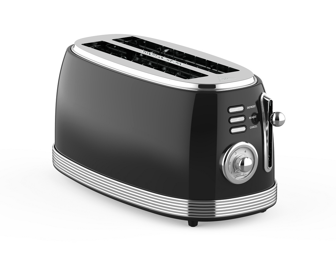 One-Piece Formed 2 Long Slice Toaster(NO.T05)