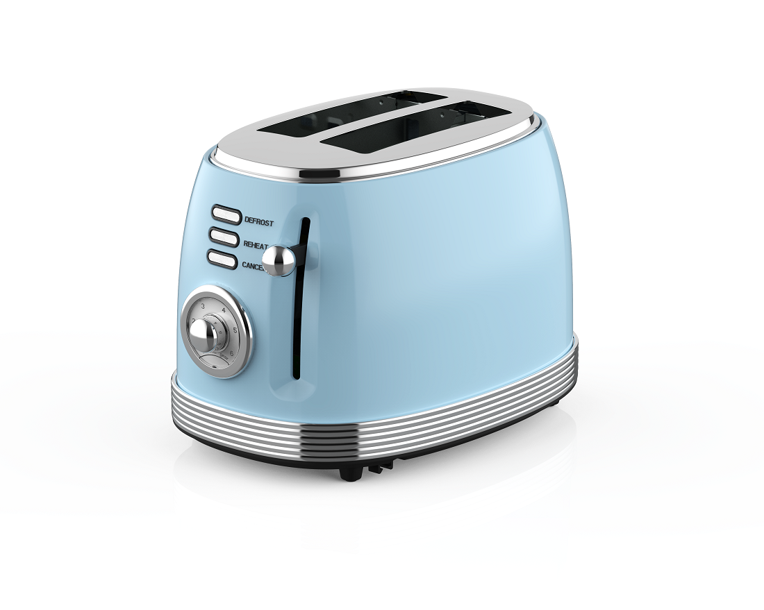 2 Slice Stainless Steel Toaster（NO.T03)