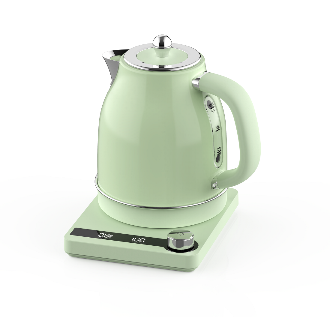 1.7L Green Jug Kettle with Electronic Control(NO.K17)