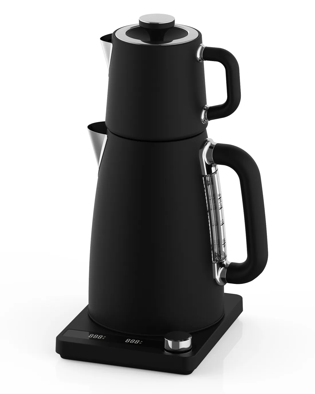 1.8L + 0.8L Turkish Tea Maker with Digital Control(K01)