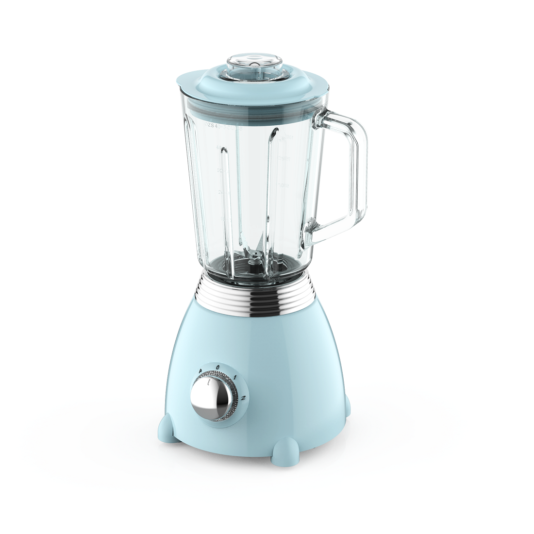 1.5L Juicer Blender with Semi-Oval Base