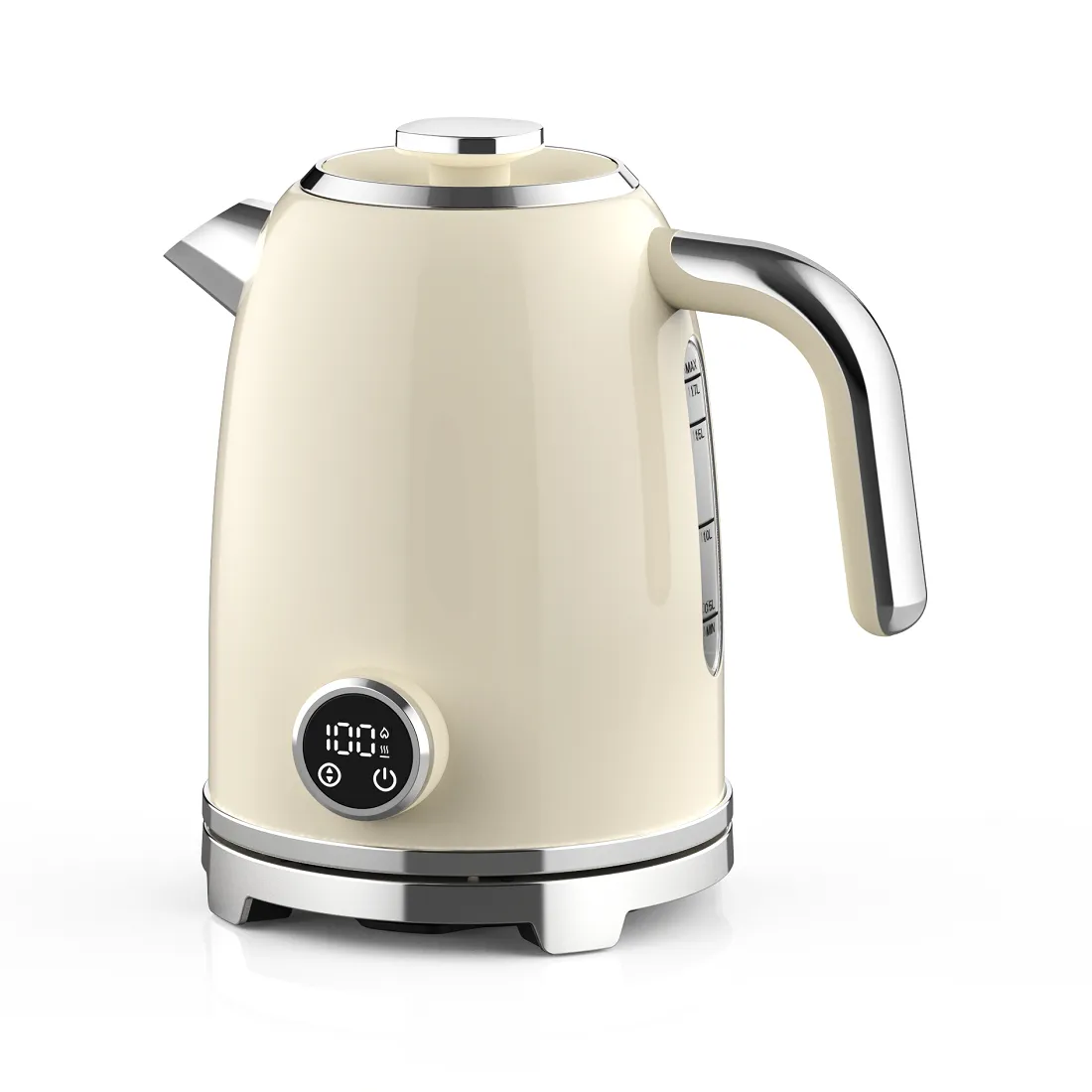 1.7L White Jug Kettle with Electronic Control