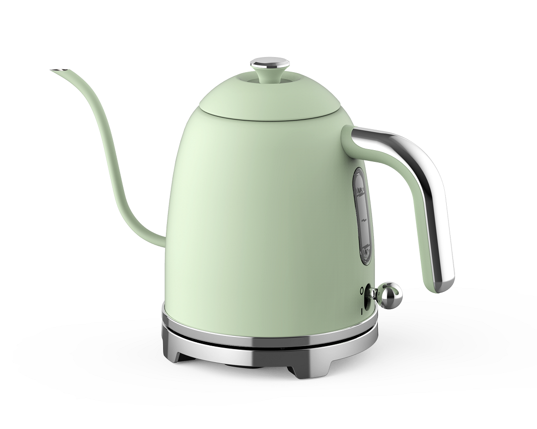 1.0L Gooseneck Kettle with Stainless Steel Inner Liner