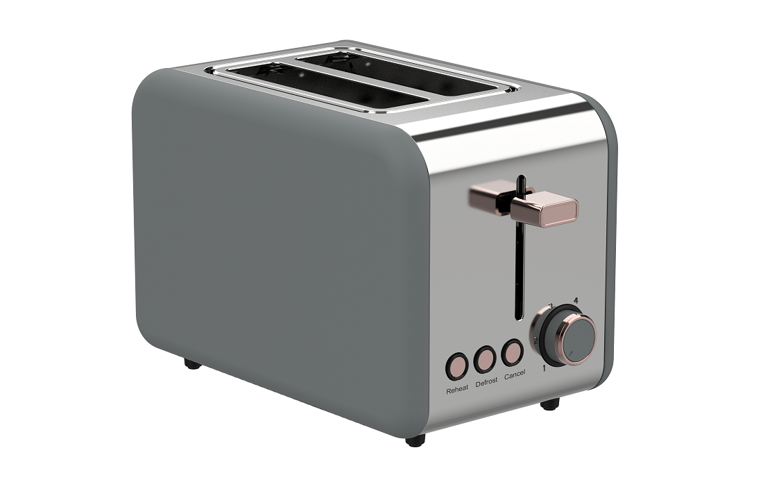 2 Slice Stainless Steel Toaster(NO.T01)