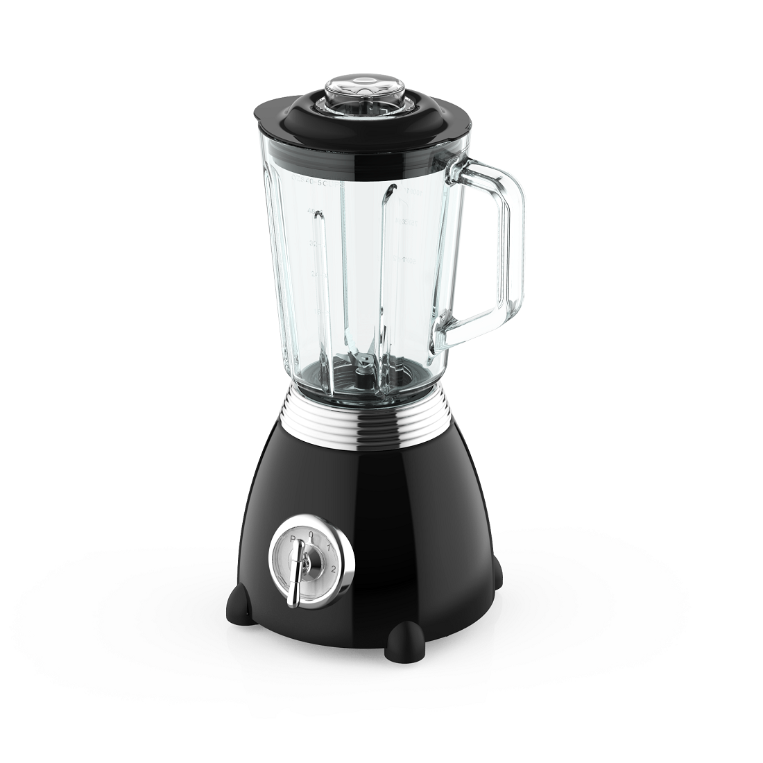 1.5L Juicer Blender with Semi-Oval Base