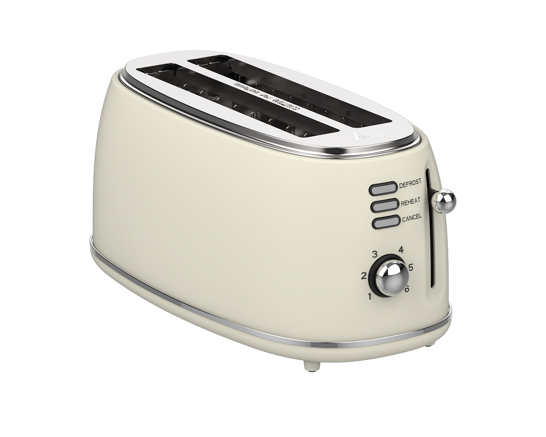 One-Piece Formed 2 Long Slice Toaster(NO.T05)