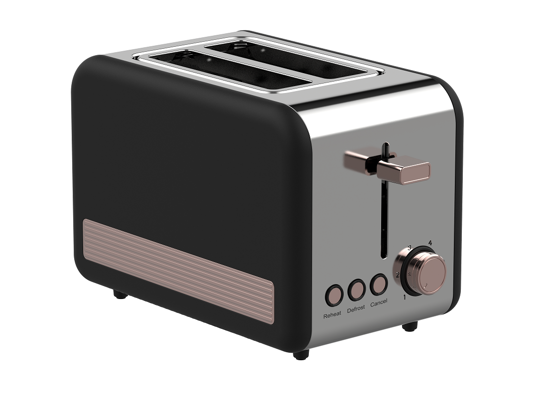 2 Slice Stainless Steel Toaster(NO.T01)