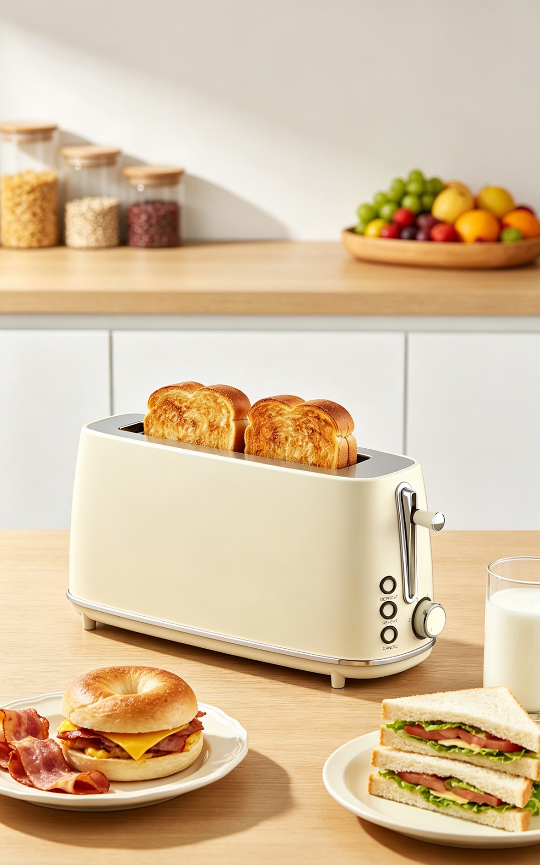 bestone long 1 slice toaster