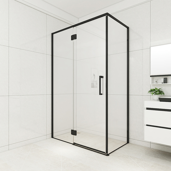 Shower Enclosure: L Shape