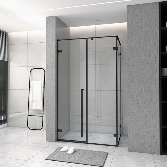 Shower Enclosure: L Shape