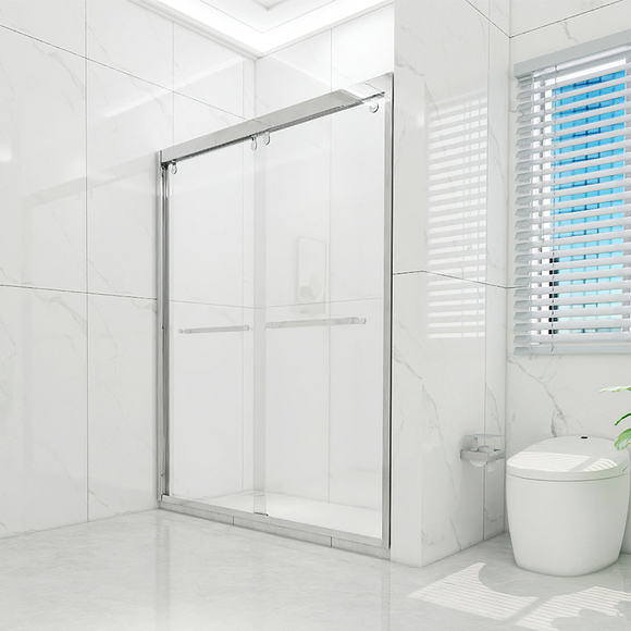 Shower Enclosure: 一 Shape