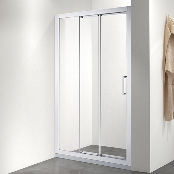 Shower Enclosure: 一 Shape