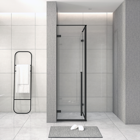 Shower Enclosure: L Shape